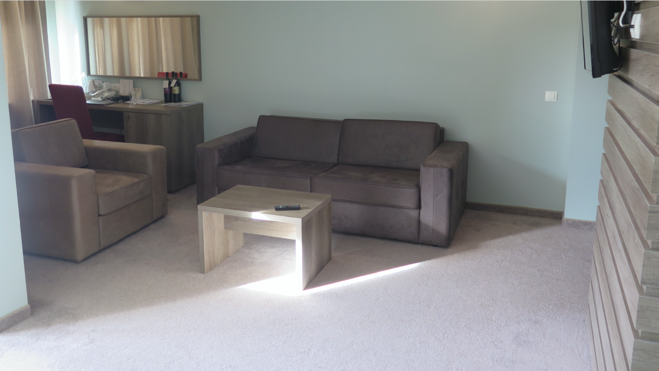 Ample space for yoga and meditation